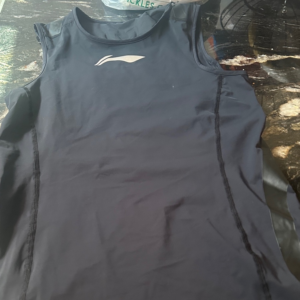 Men's Athletic Tank Top - Black
